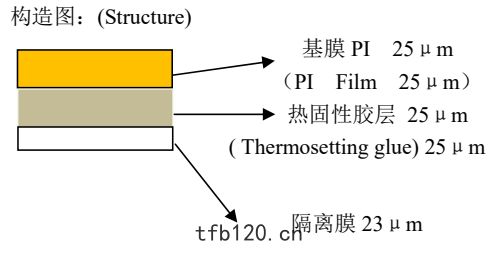ffc排綫pi膜結構